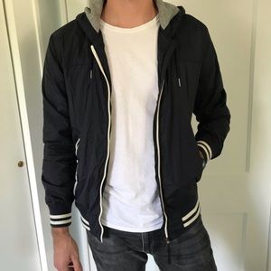 Navy Lightweight Track Jacket